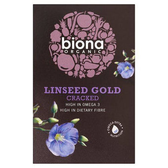 Biona Cracked Linseed Gold 500g