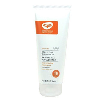 Green People Organic Spf 15 Sun Lotion With Tan Accelerator 100ml