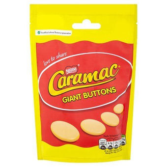 Nestle Caramac Giant Buttons Share Bag