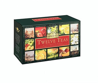 Ahmad Twelve Teas Selection - Foiled 60 Bags