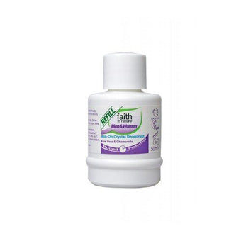 Faith In Nature 50mlaloe Vera And Chamomile Roll On Deodorant Refill