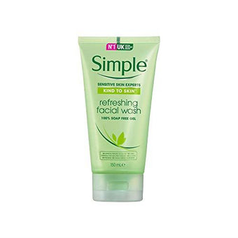 Simple Kind To Skin Refreshing Facial Wash Gel 150ml