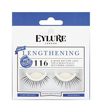 Eylure Pre Glued Strip Lashes No.116 (Lengthening)