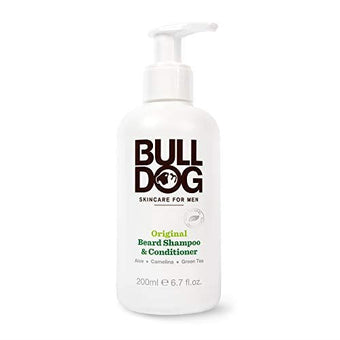 Bulldog Skincare and Grooming For Men Original Beard Shampoo and Conditioner 200ml