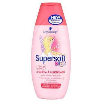 Schwarzkopf Supersoft Kids Girls Shampoo & Conditioner 250ml