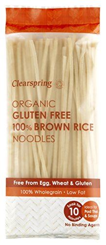 Clearspring Organic Gluten Free 100% Brown Rice Noodles 200g