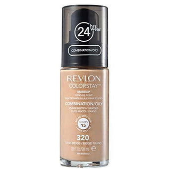 Revlon Colorstay Pump 24HR Make Up SPF15 Comb/Oily Skin 30ml - True Beige