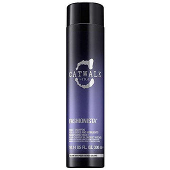 TIGI Catwalk Fashionista Shampoo for Unisex, Violet, 10.14 Ounce