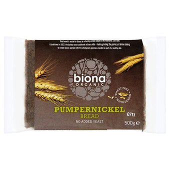 Biona Pumpernickel Bread 500g