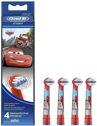 Oral-B Stages Power 4 Replacement Brush Heads (Cars)