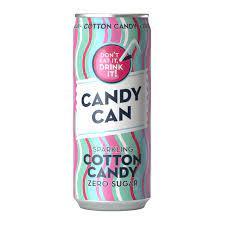 Candy Can Sparkling Cotton Candy Zero Sugar Can 330ml