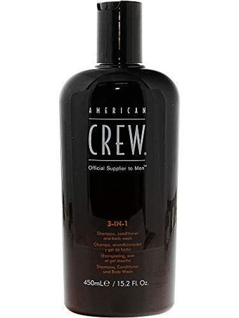American Crew: 3-in-1 Shampoo, Conditioner & Body Wash 450ml
