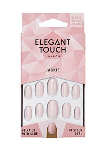 Elegant Touch Polished Nails Hamptons Collection Matte, Jackie Baby Pink