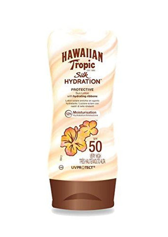 Hawaiian Tropic Spf50 Silk Hydration Lotion 180ml