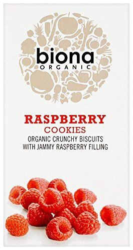 Biona Raspberry Filled Cookies 175g