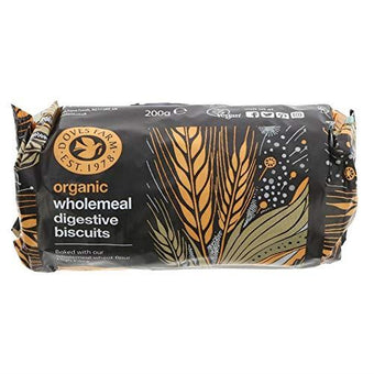 Doves Farm Organic Wholewheat Digestive Biscuits 200g