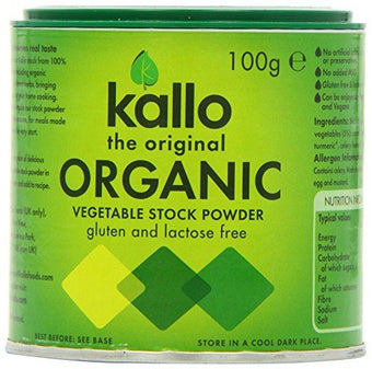 Kallo Vegetable Stock Powder - Organic 100g