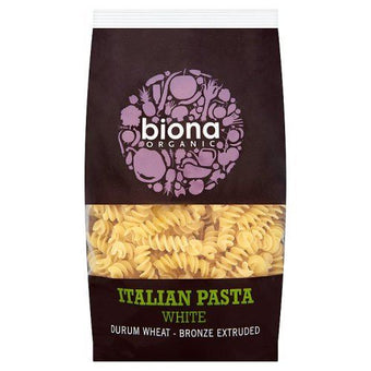Biona White Fusilli - Bronze Extruded 500g