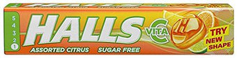 Halls Mentholyptus Citrus Sugar Free