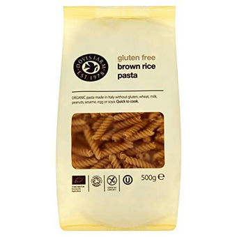 Doves Farm Freee Gluten Free Brown Rice Fusilli Pasta 500g