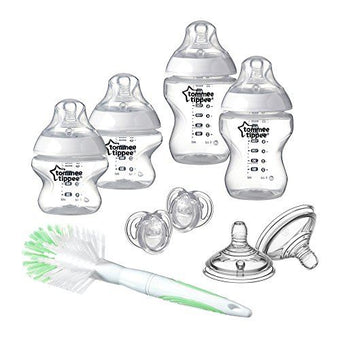 Tommee Tippee Closer To Nature Newborn Starter Kit Clear