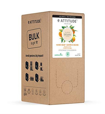 Attitude Super Leaves Hand Soap - Orange Leaves 2Ltr