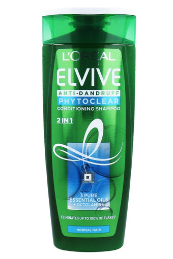 L'Oreal Elvive Paris Phytoclear Anti- Dandruff 2 in 1 Conditioning Shampoo 250ml