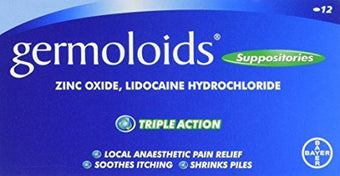 Germoloids Suppositories 12S