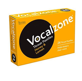 Vocalzone Throat Pastilles Honey