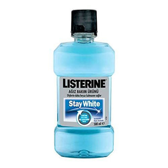 Listerine Advanced Stay White Tartar Control Mouthwash 500ml