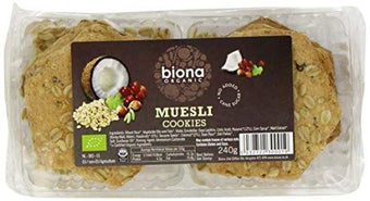 Biona Muesli Cookies 240g