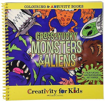 Creativity for Kids - Artivity Book - Gross & Yucky Monsters