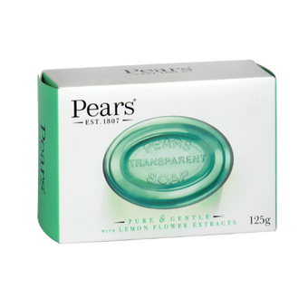Pears Transparent Soap Pure & Gentle with Lemon Flower Extracts 125g