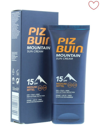 Piz Buin Mountain Sun Cream SPF15 50ml