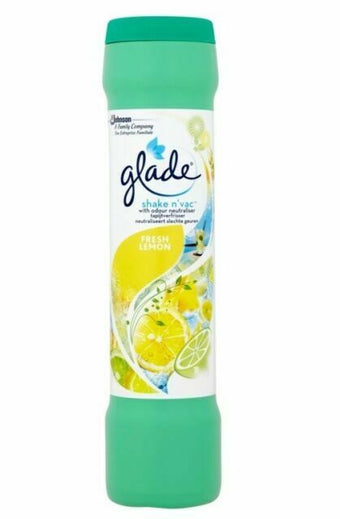 Glade Shake N Vac Fresh Lemon 500g