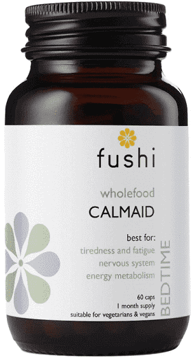 Fushi Calmaid 500mg for Stress & Sleep Veg capsules 60s