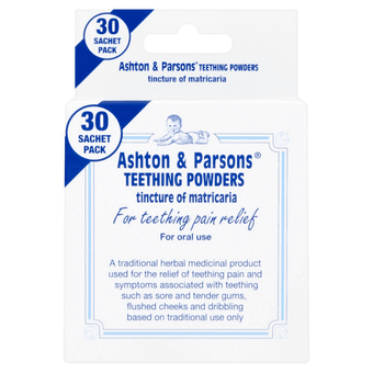 Ashton & Parsons Infants Teething Pain Relief Powder 30 Sachets