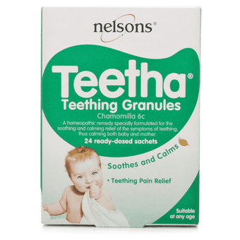 Nelsons Teetha Teething Granules 3 Months Only (BBE-AUGUST-2021)