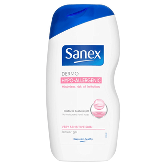Sanex Dermo Hypo Allergenic Shower Gel 500ml
