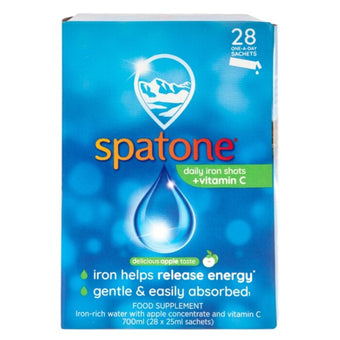 Spatone Iron Plus -Apple Taste With Vitamin C 28 Sachets 31-08-23