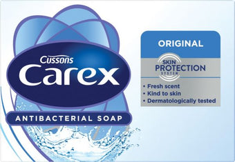 Carex Antibacterial Soap Bar Original 100g